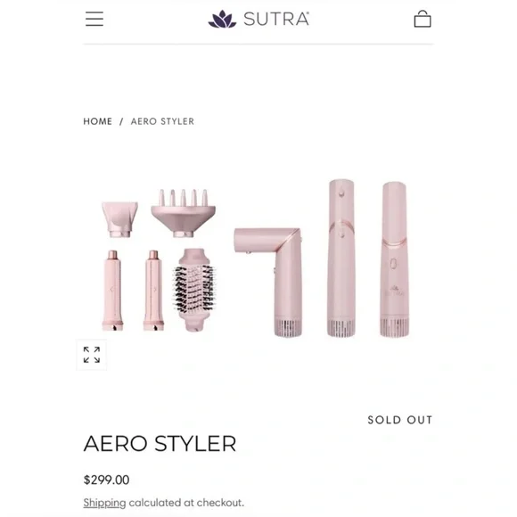 NWT Sutra AERO STYLER Set (Rose gold) - Picture 6 of 12